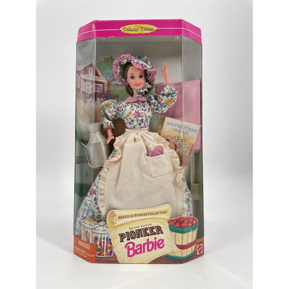 1995 Pioneer Barbie Second Edition American Stories Collection NRFB Mattel 14756